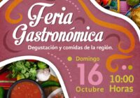 Todo listo para la Feria Gastronómica.