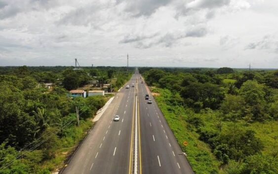Acelerarán rehabilitación de la carretera Coatzacoalcos-Minatitlán