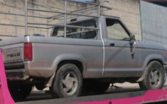 Detiene SSP a dos; asegura tres unidades vehiculares en Coatepec, Perote y Xalapa