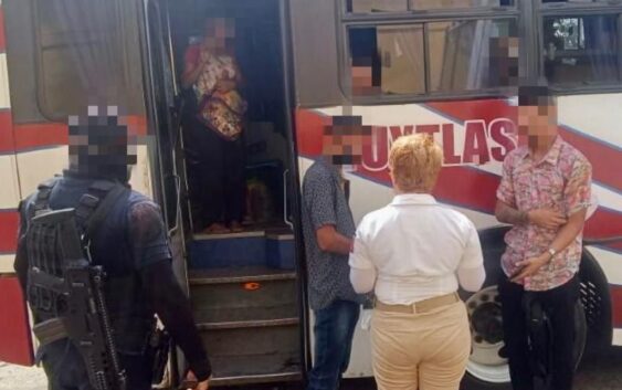 Resguarda SSP a 154 migrantes en la zona sur