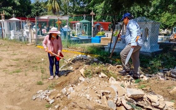 Embellece Ayuntamiento panteones con programa “Morada Digna”