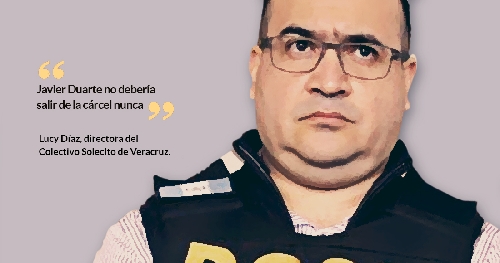Colectivos llevan a Javier Duarte a La Haya!!!