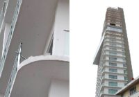 Se cae a pedazos la ilegal “Torre Centro” en Veracruz Puerto Se cae a pedazos la ilegal “Torre Centro” en Veracruz Puerto