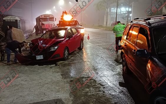 Noche de terror en bulevar Xalapa-Coatepec