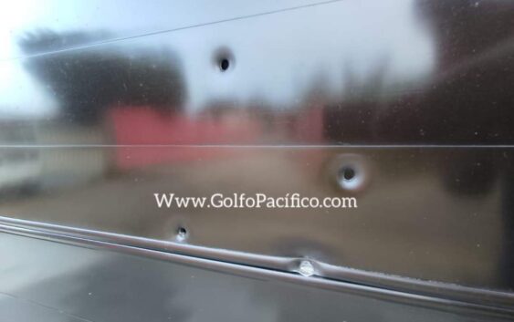 Balean residencia en la colonia Villalta de Acayucan, Veracruz.