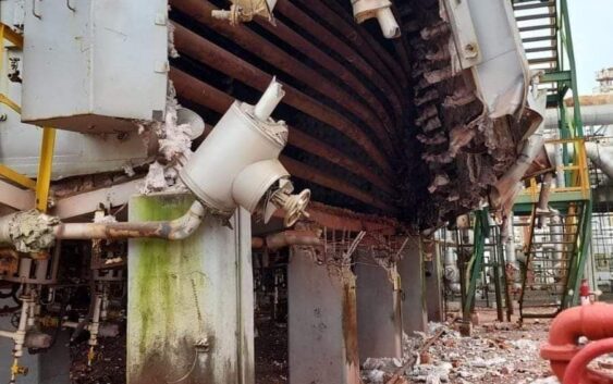 Explota horno en Cangrejera; resulta trabajador con quemaduras
