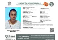 Araceli Santiago desapareció de su casa en La Paz y fue vista en Ixtapaluca Araceli Santiago desapareció de su casa en La Paz y fue vista en Ixtapaluca