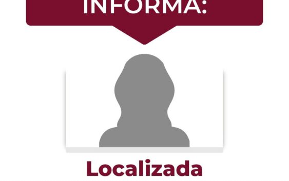 Localiza SSP a ciudadana presuntamente privada de la libertad