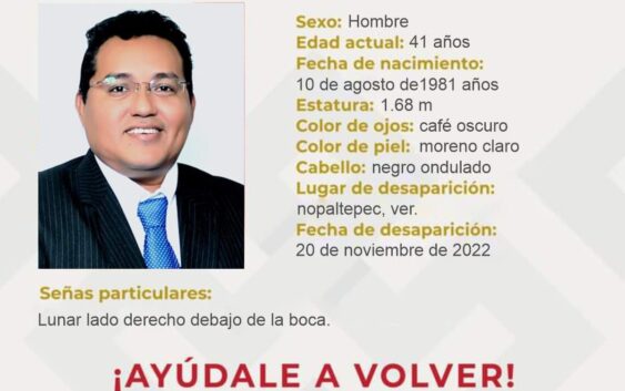 DENUNCIAN DESAPARICIÓN DE PRESIDENTE DEL CLUB DE PERIODISTAS .FRANCISCO HERNÁNDEZ ELVIRA.