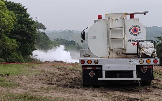 Atención por fuga de Etano en Agua Dulce