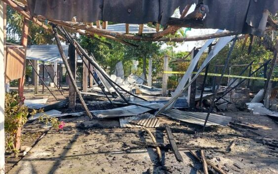Mujer muere tras fatal incendio de su vivienda; ocurrió en Papantla