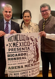EVENTO ARENA MÉXICO CON MILES DE SIMPATIZANTES