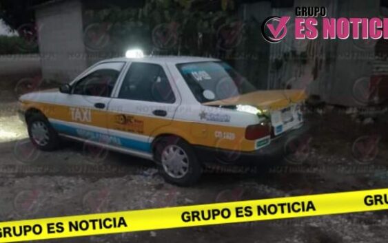 HALLAN CUERPO ENCAJUELADO EN TAXI DE CÓRDOBA EN CUITLAHUAC