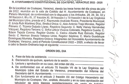 El “Ordeñamiento” en Coatepec