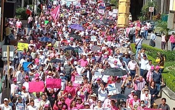Histórica la marcha en defensa del INE en CDMX y más de 80 ciudades