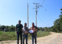 Impulsa el alcalde Noé Castillo Olvera eldesarrollo de Agua Dulce con obras eléctricas