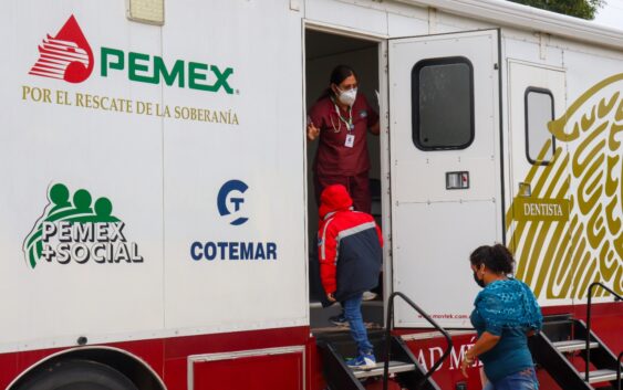 Últimos días de la Unidad Médica Móvil en Casa de Cultura