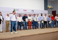 FIRMA PMA CONVENIO PARA LA GESTIÓN SUSTENTABLE DE PIEDRA BASÁLTICA DESTINADA A LA CONSTRUCCIÓN DEL TREN MAYA