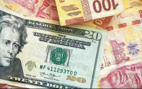 Peso mexicano avanza un marginal 0.02% y suma una quinta jornada de ganancias