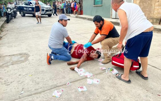 Balean a hombre en Oluta, falleció en el hospital