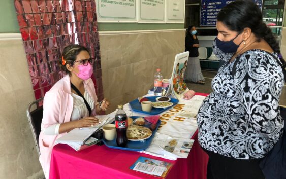 Recomienda IMSS Veracruz Sur acudir a nutriólogo