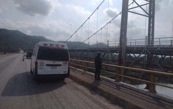 Tragedia en Papantla, jovencita, se suicida tras aventarse del Puente “Remolino”