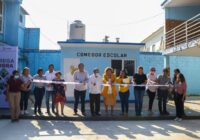 Inaugura Gobierno de Nanchital Comedor Escolar en la Artículo 123