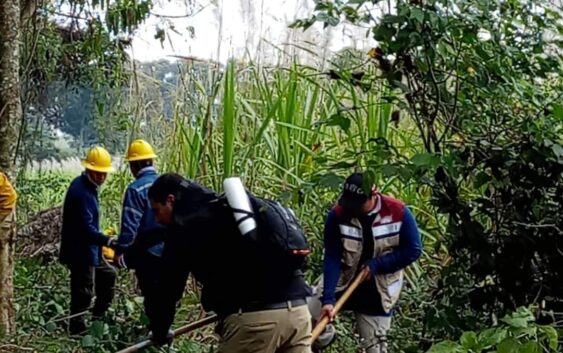 Capacitan a elementos de UMPC para sofocar incendios forestales.