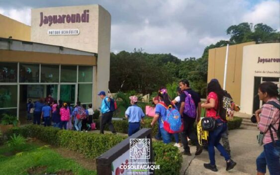 Alumnos de la Primaria Juan N. Álvarez visitan parque Jaguaroundi