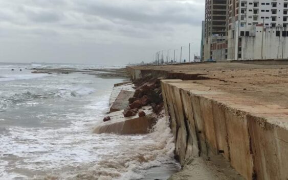 Terrazas de Carranza:10 millones de pesos a la basura en el malecón de Coatzacoalcos