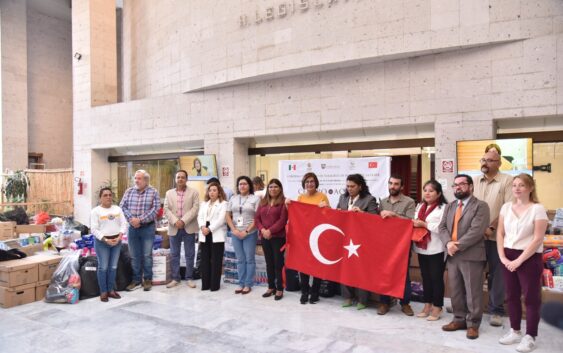 Registra Centro de Acopio del Congreso balance positivo de ayuda para Turquía