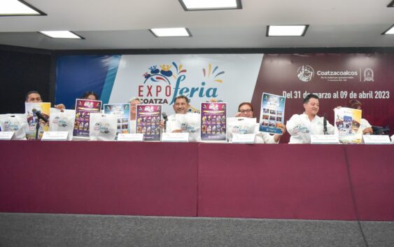 Presentan la Expo Feria Coatza 2023