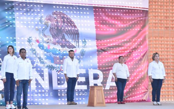 CONMEMORACIÓN DEL DÍA DE LA BANDERA EN COSOLEACAQUE