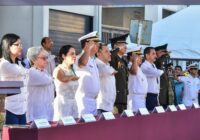 Gobierno de Coatzacoalcos conmemora el LXXXIII aniversario de la Bandera Mexicana