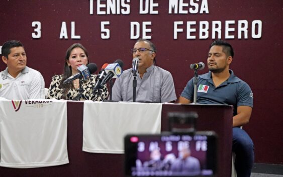 Coatzacoalcos sede del Selectivo Estatal Veracruz 2023 de tenis de mesa