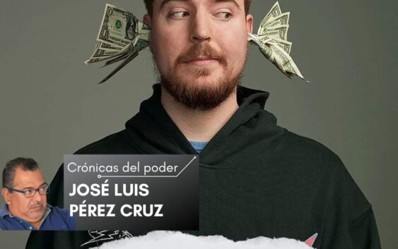 Mr. Beast a escondidas en CoatzacoalcosCrónicas del Poder | Por José Luis Pérez Cruz