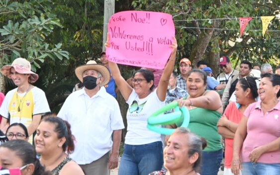 Cumple alcalde Noé Castillo Olvera sueñoa vecinos de El Bosque Segunda Sección