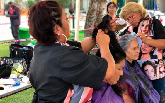 BRIGADA DE BELLEZA EN EL FRACCIONAMIENTO LOS LIMONES