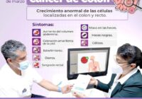 Advierte IMSS Veracruz Sur sobre cáncer de colon