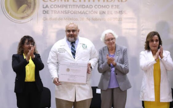 Entrega IMSS Premio a la Competitividad 2022 a unidades con excelencia y altos estándares de calidad