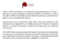 Interviene CEAPP ante agravios de SSP en Acayucan y Veracruz Puerto