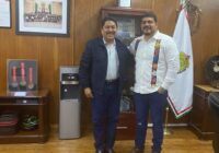 Enrique Cruz Canseco se entrevista con el Secretario de Educación en Veracruz