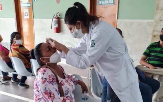 Advierte IMSS Veracruz Sur sobre el síndrome de ojo seco