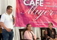 Café con Mirada de Mujer; Participa alcalde José de Jesús Landa Hernández en Ciclo de Conferencias “Es tiempo de las Mujeres”