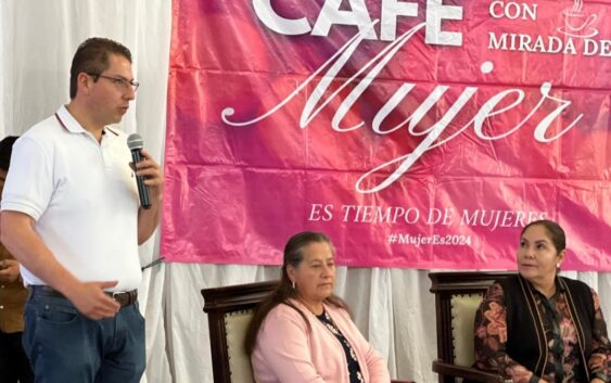 Café con Mirada de Mujer; Participa alcalde José de Jesús Landa Hernández en Ciclo de Conferencias “Es tiempo de las Mujeres”