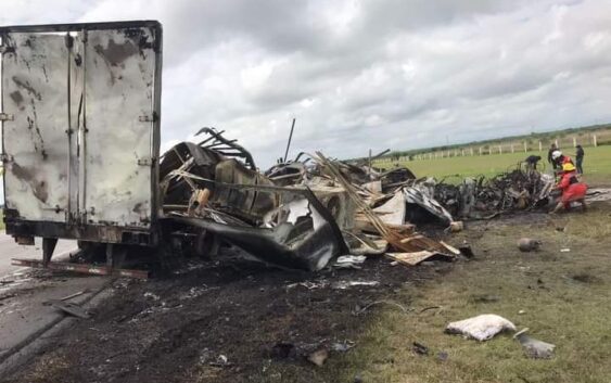 El sur de Veracruz se encuentra de luto por las 10 víctimas del infernal accidente carretero en Tamaulipas