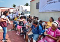Brigada de Salud Itinerante llega a Coatzacoalcos gracias al esfuerzo conjunto del Gobierno Municipal y Estatal