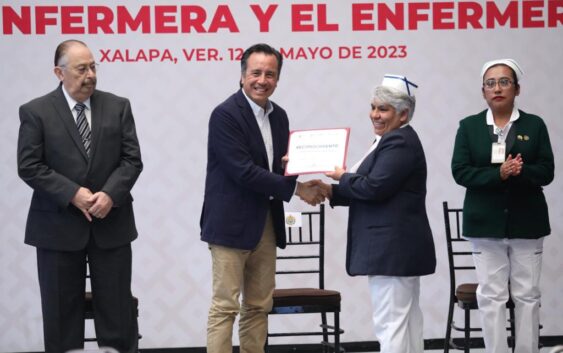 Superada la emergencia sanitaria, Veracruz estará siempre agradecido con las enfermeras: Gobernador