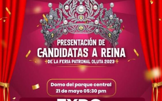 Presentación de las candidatas a Reina de la feria patronal…próximo domingo