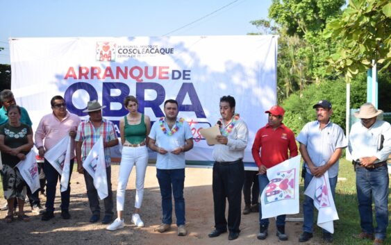 ARRANCA OBRA PÚBLICA EN ESTERO DEL PANTANO